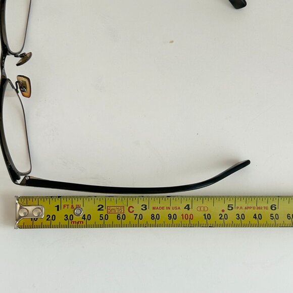 Boss Orange Eyeglasses Frame BO 0114 Metal Half Rim in Black unisex - Picture 7 of 12
